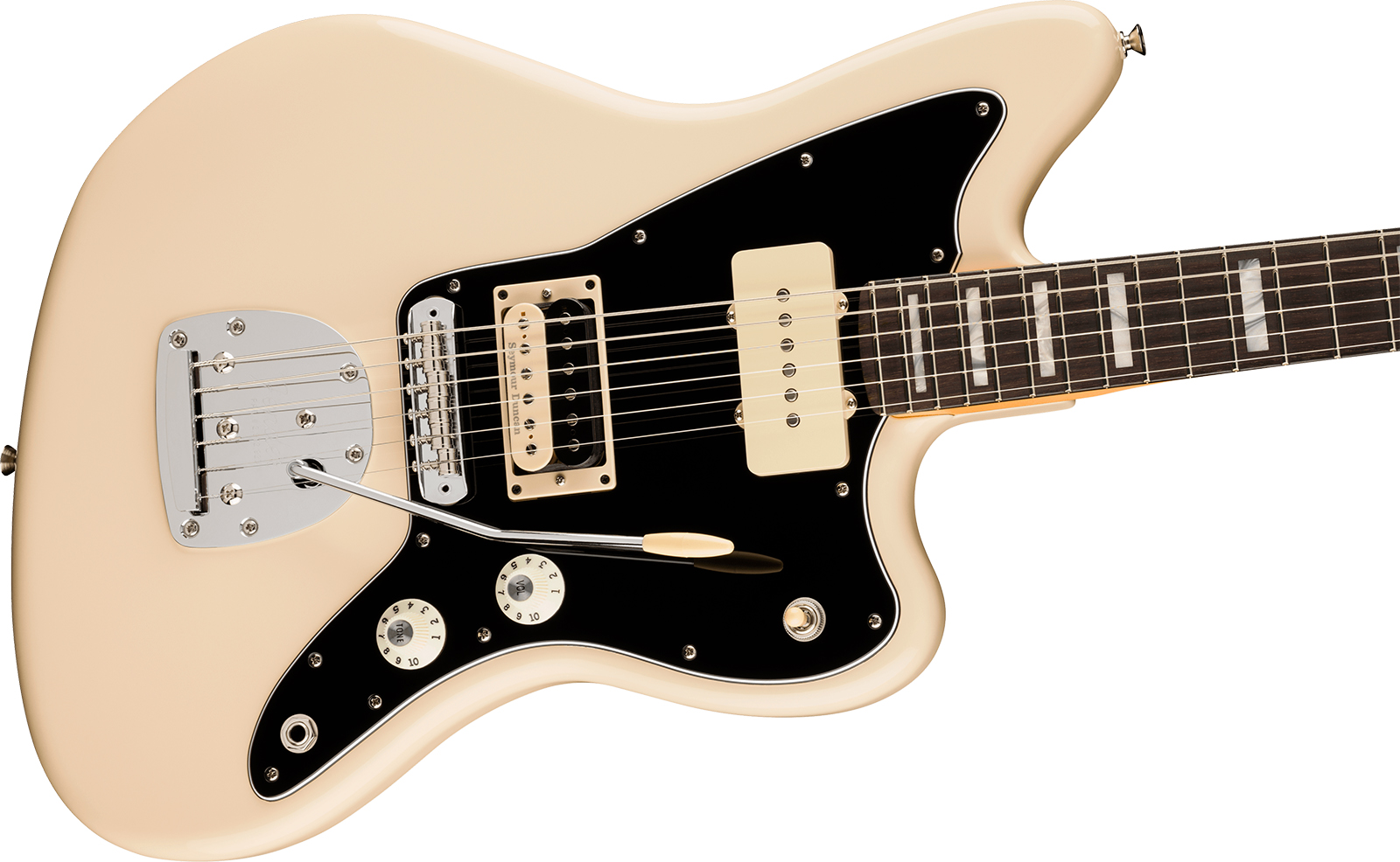 Fender Kim Gordon Jazzmaster Mex Ltd Signature Ltd 2s Trem Rw - Olympic White - Guitare Électrique Signature - Variation 2