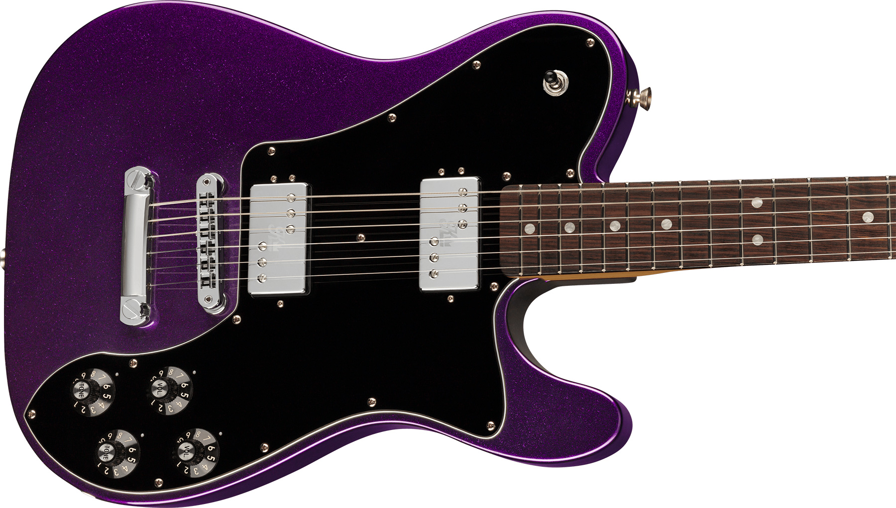 Fender Kingfish Tele Deluxe Usa Signature Hh Ht Rw - Mississippi Night - Guitare Électrique Forme Tel - Variation 2