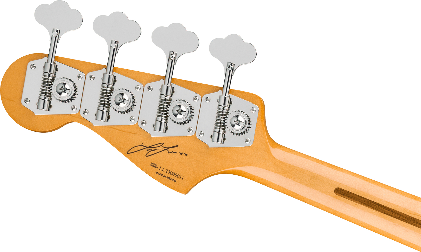 Fender Laura Lee Jazz Bass Mex Ltd Signature Rw - Vintage White - Basse Électrique Solid Body - Variation 3