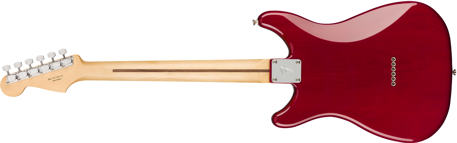 Fender Lead Ii Player Mex Ss Ht Pf - Crimson Red Transparent - Guitare Électrique Forme Str - Variation 1