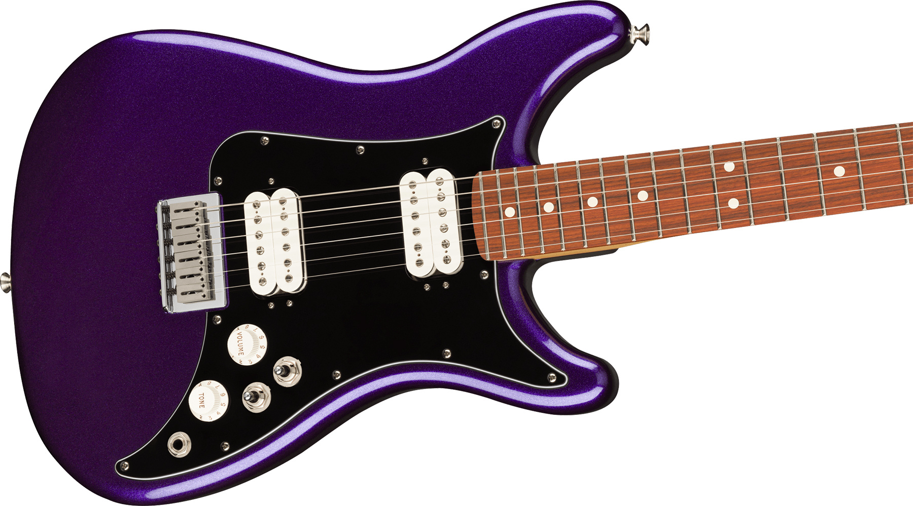 Player Lead III (MEX, PF) metallic purple Guitare électrique forme