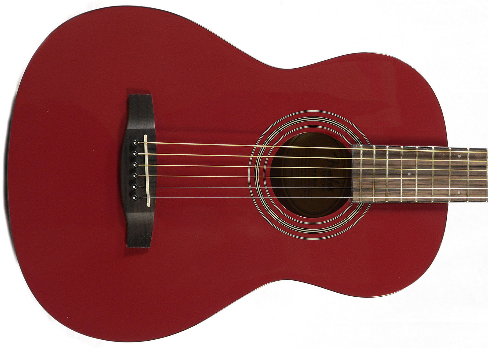 Guitare folk enfant Fender MA1 3/4 Acoustic Steel FSR Ltd gloss red Star