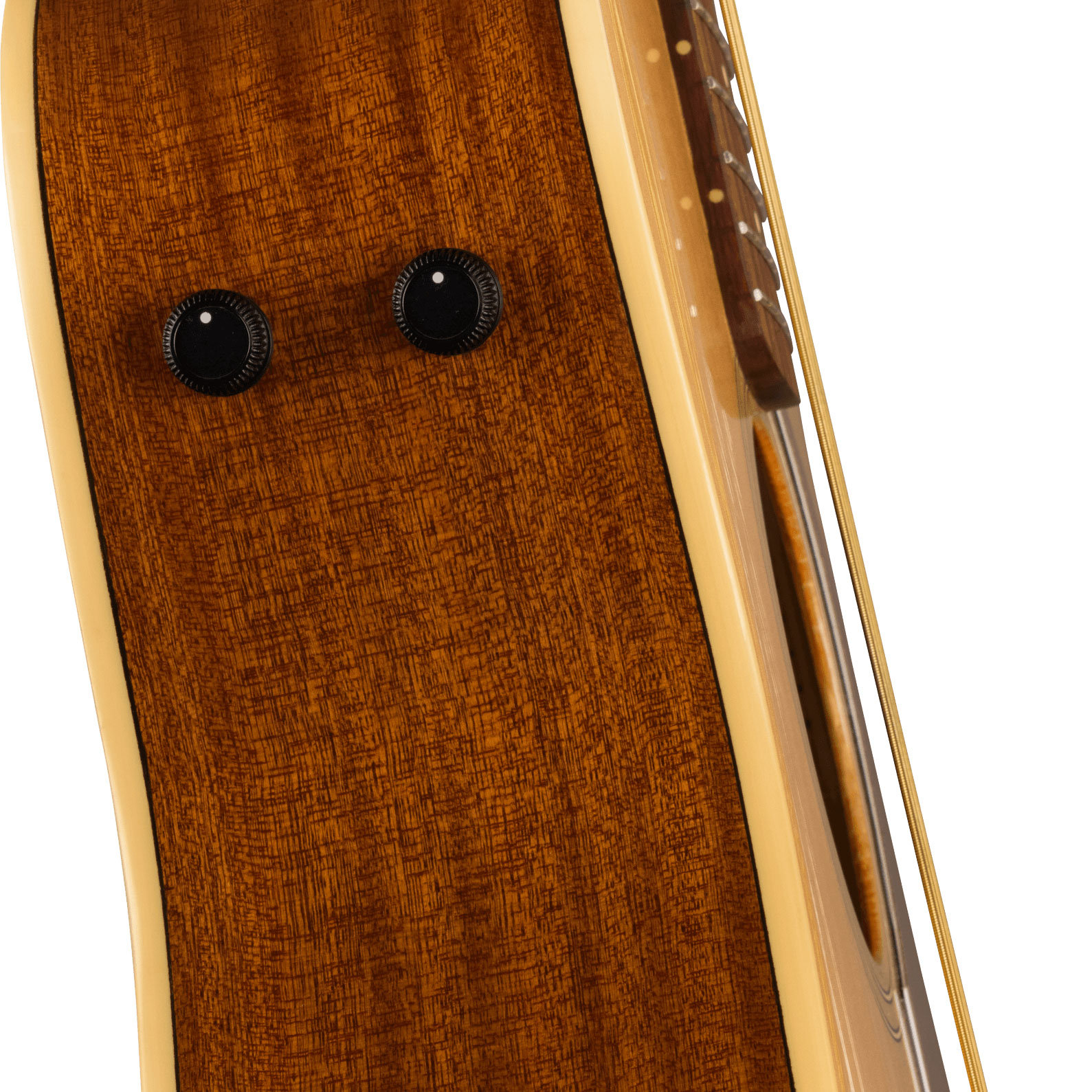 Fender Malibu Player 2023 Parlor Epicea Sapele Wal - Natural - Guitare Electro Acoustique - Variation 3