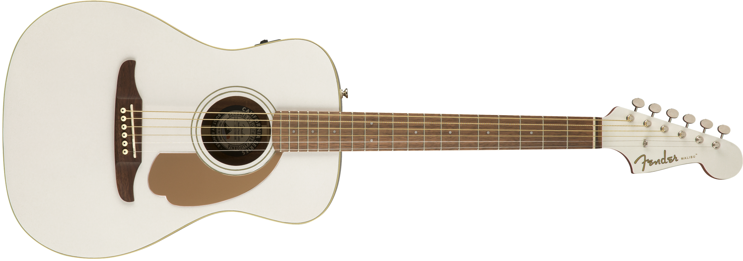 Fender Malibu Player Concert Epicea Acajou Wal - Arctic Gold - Guitare Electro Acoustique - Variation 1