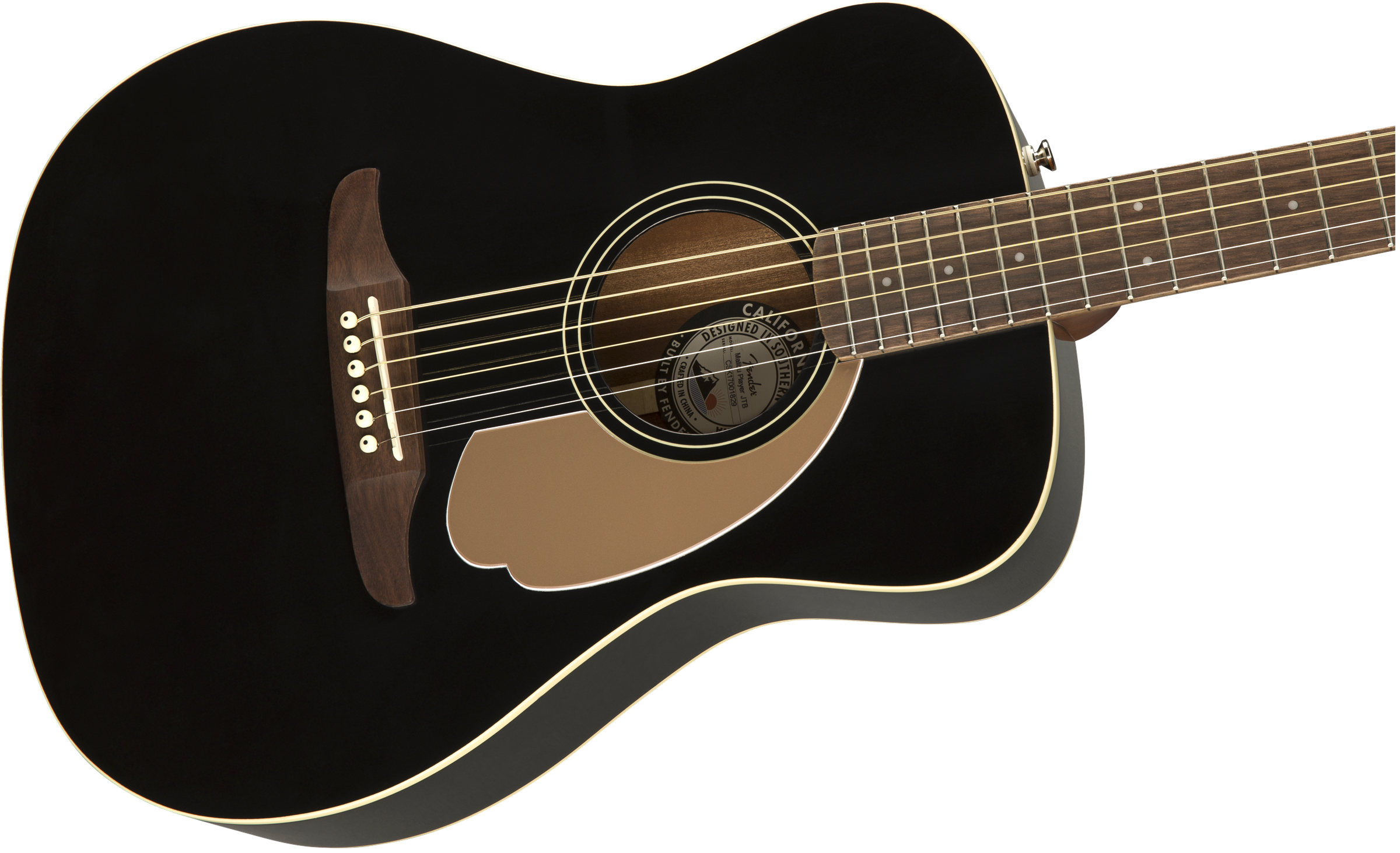 Fender Malibu Player - Jetty Black - Guitare Acoustique - Variation 2
