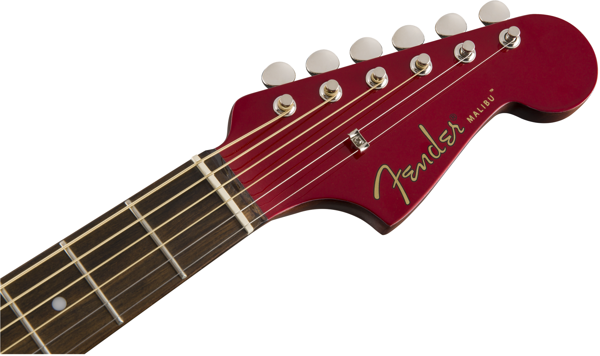 Fender Malibu Player - Candy Apple Red - Guitare Acoustique - Variation 4