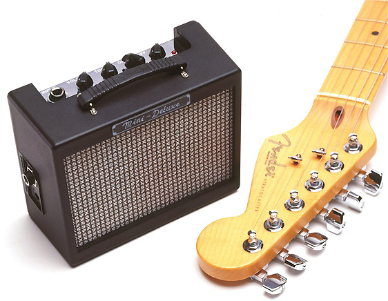 Fender Md20 Mini Deluxe Amplifier 1w 2x2 Black - Mini Ampli Guitare - Variation 1