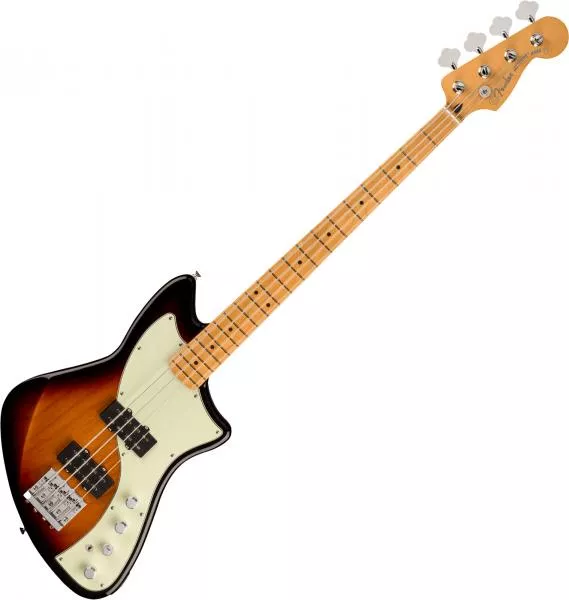Basse électrique solid body Fender Player Plus Active Meteora Bass (MEX, MN) - 3-color sunburst