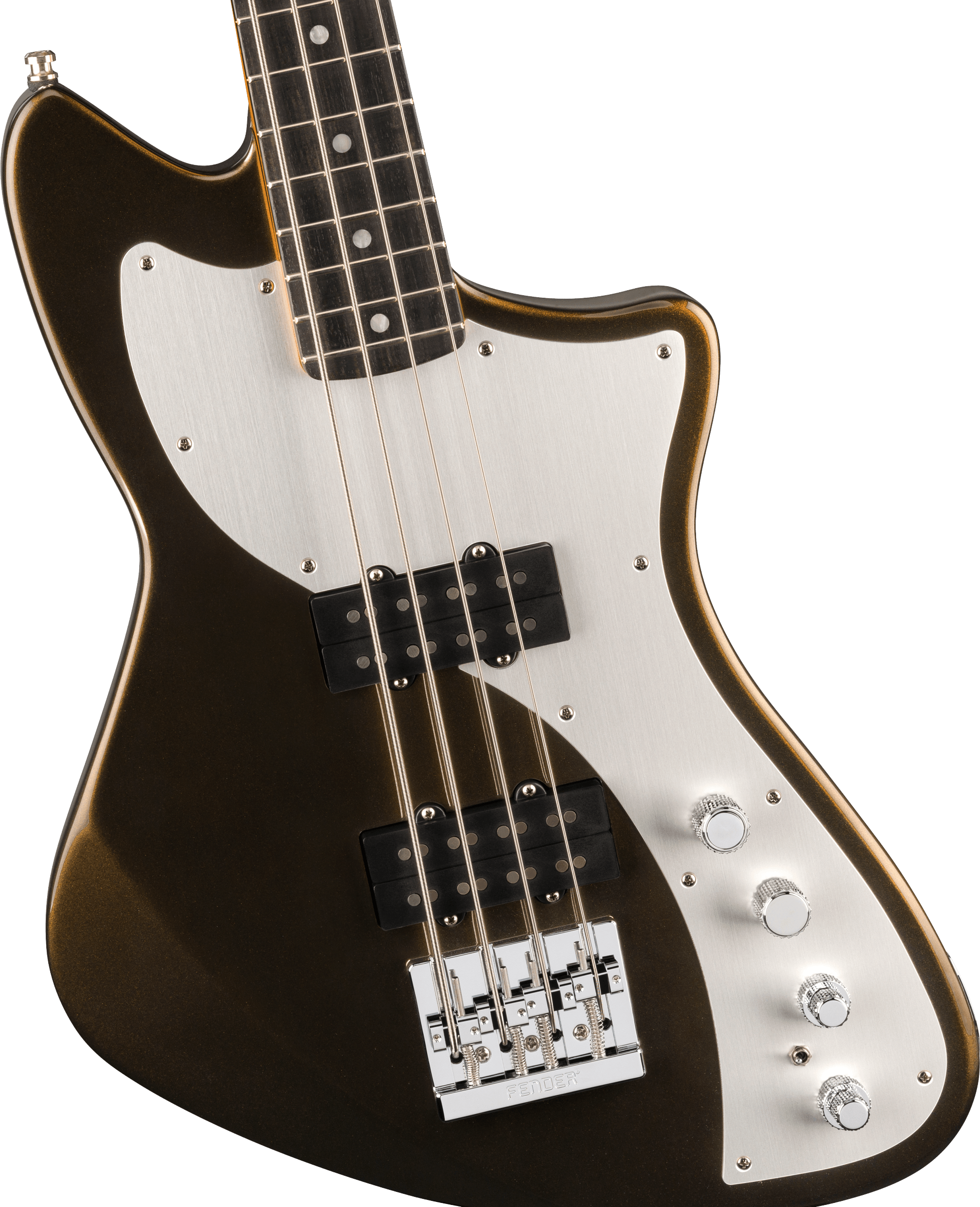 Fender Meteora Bass American Ultra Ii Usa Eb - Texas Tea - Basse Électrique Solid Body - Variation 2
