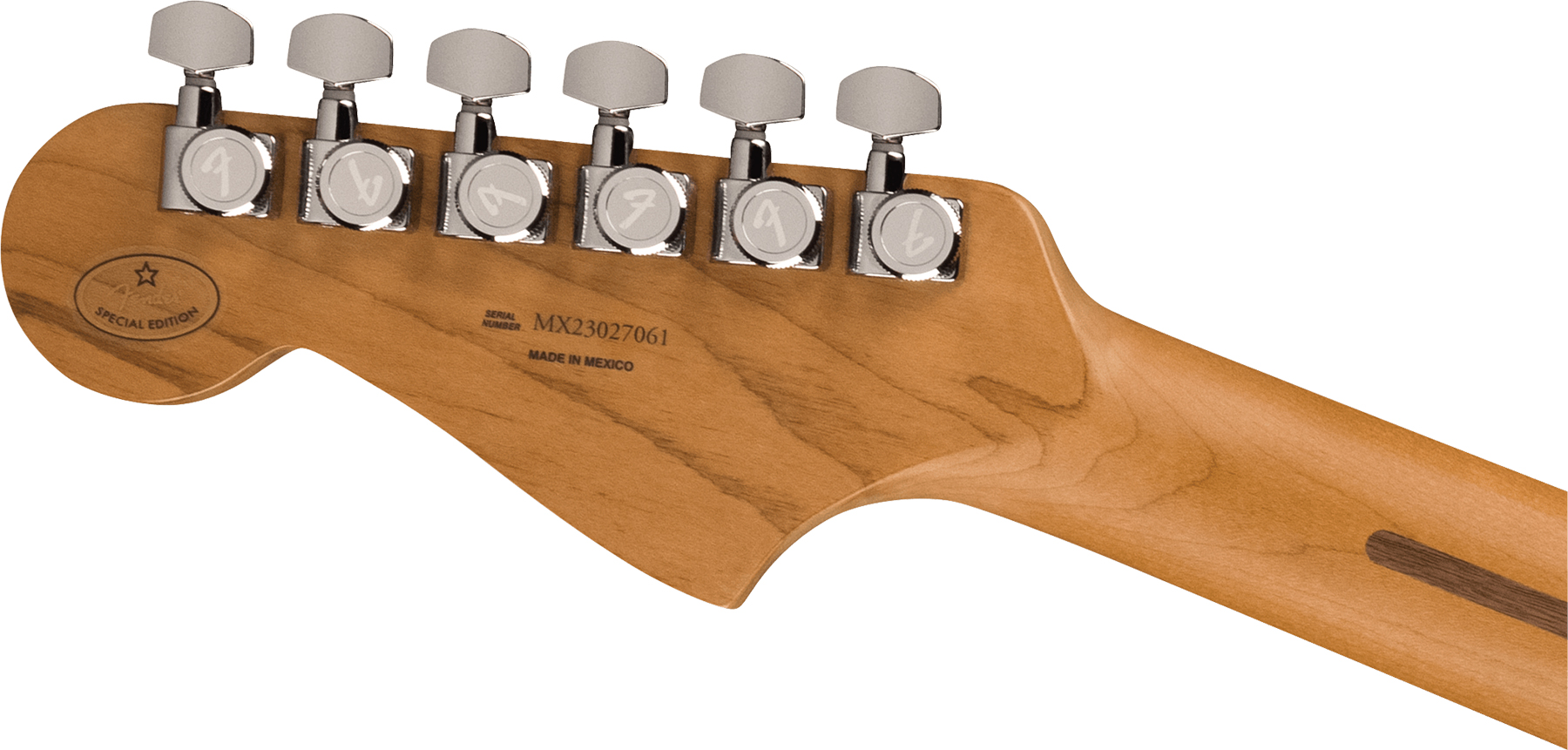 Fender Meteora Player Plus Hh Ltd Mex 2h Trem Mn - Sapphire Blue Transparent - Guitare Électrique RÉtro Rock - Variation 3