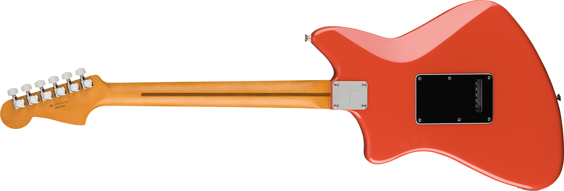 Fender Meteora Player Plus Hh Mex 2023 2s Ht Pf - Fiesta Red - Guitare Électrique RÉtro Rock - Variation 1