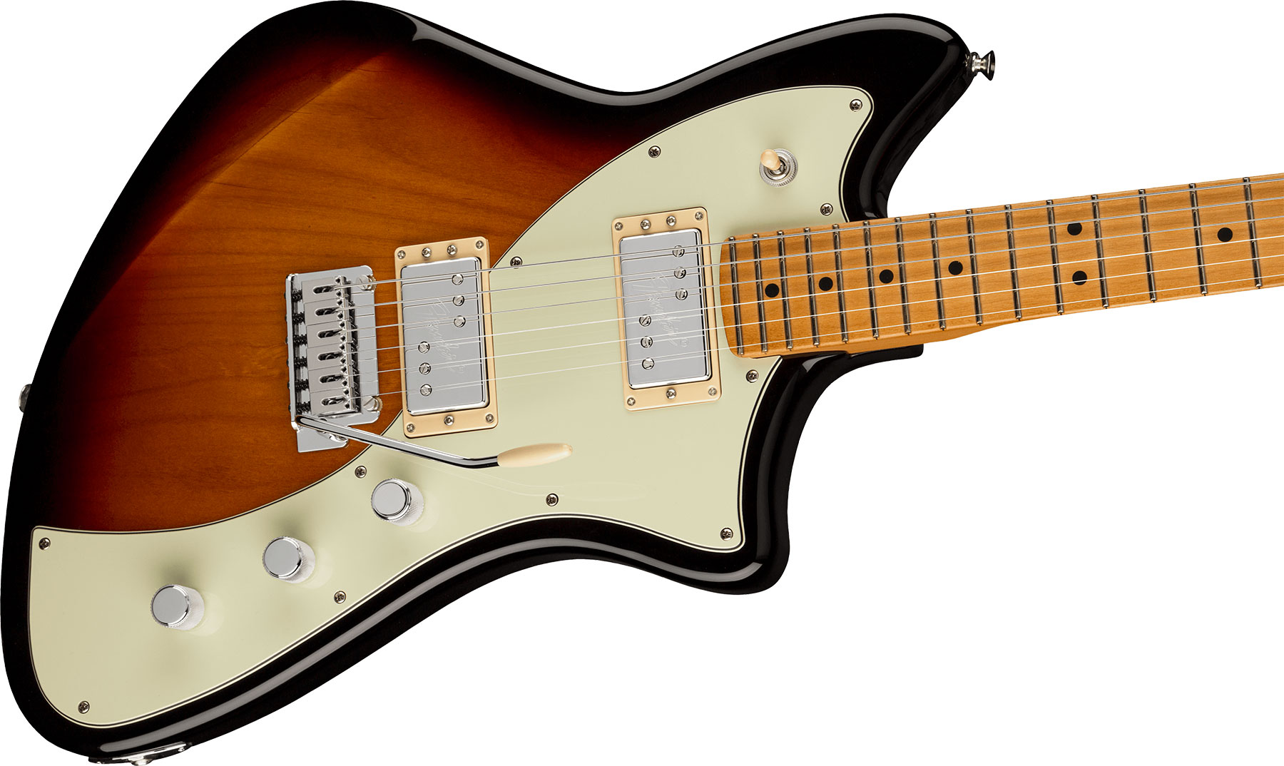Fender Meteora Player Plus Hh Mex 2h Ht Mn - 3-color Sunburst - Guitare Électrique RÉtro Rock - Variation 2