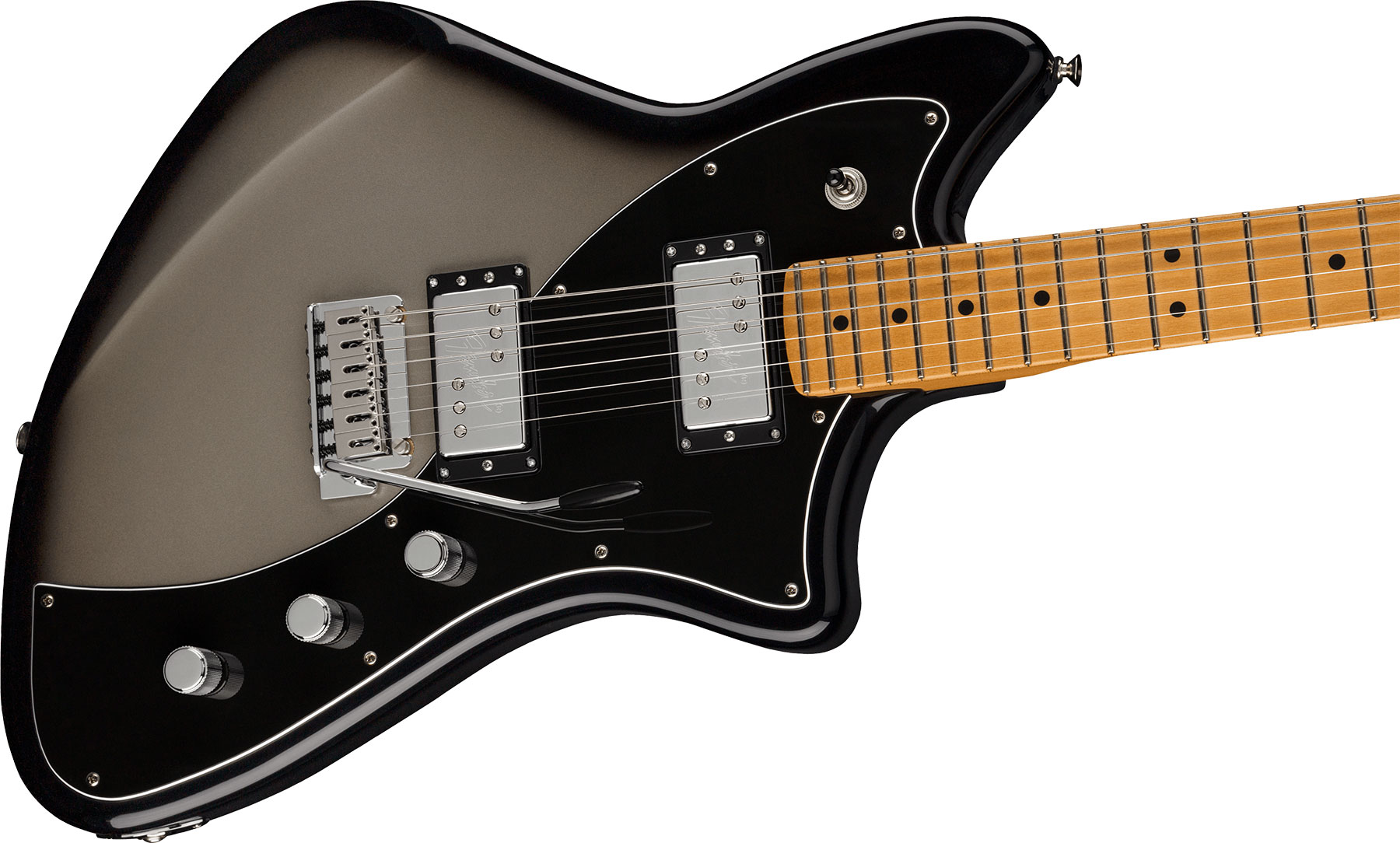 Fender Meteora Player Plus Hh Mex 2h Ht Mn - Silver Burst - Guitare Électrique RÉtro Rock - Variation 2