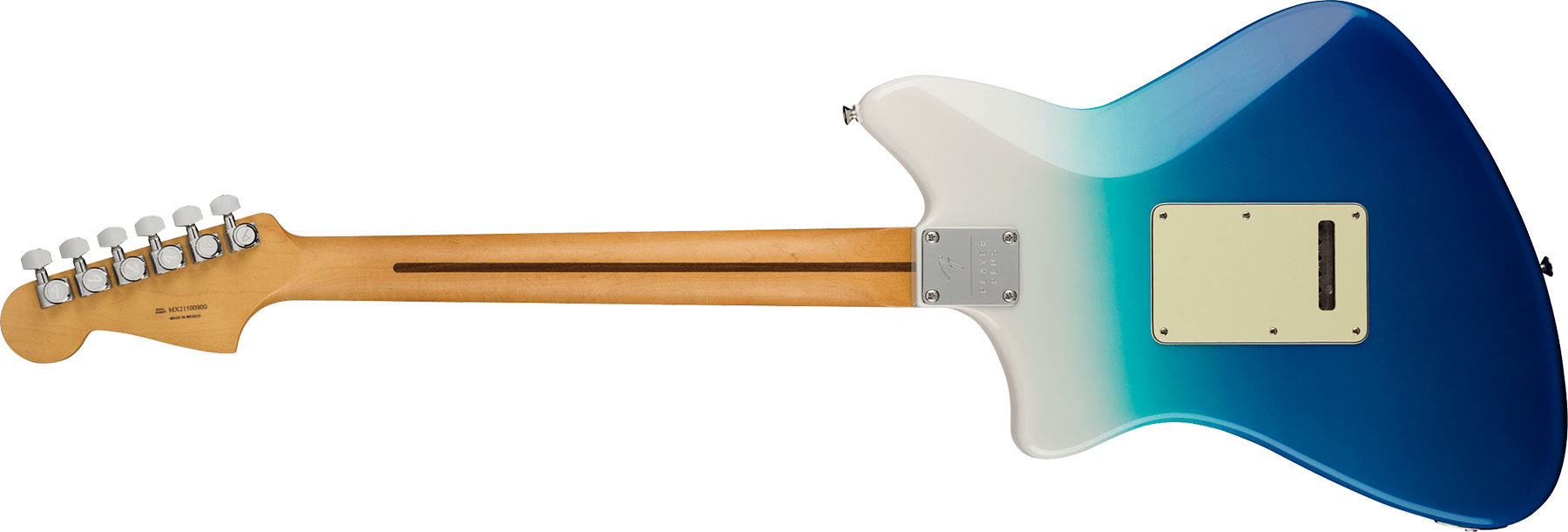 Fender Meteora Player Plus Hh Mex 2h Ht Pf - Belair Blue - Guitare Électrique RÉtro Rock - Variation 1