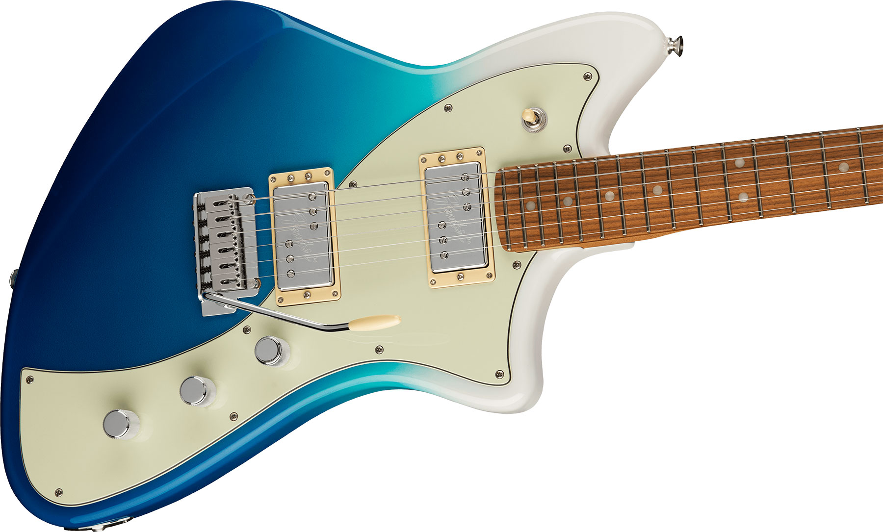 Fender Meteora Player Plus Hh Mex 2h Ht Pf - Belair Blue - Guitare Électrique RÉtro Rock - Variation 2
