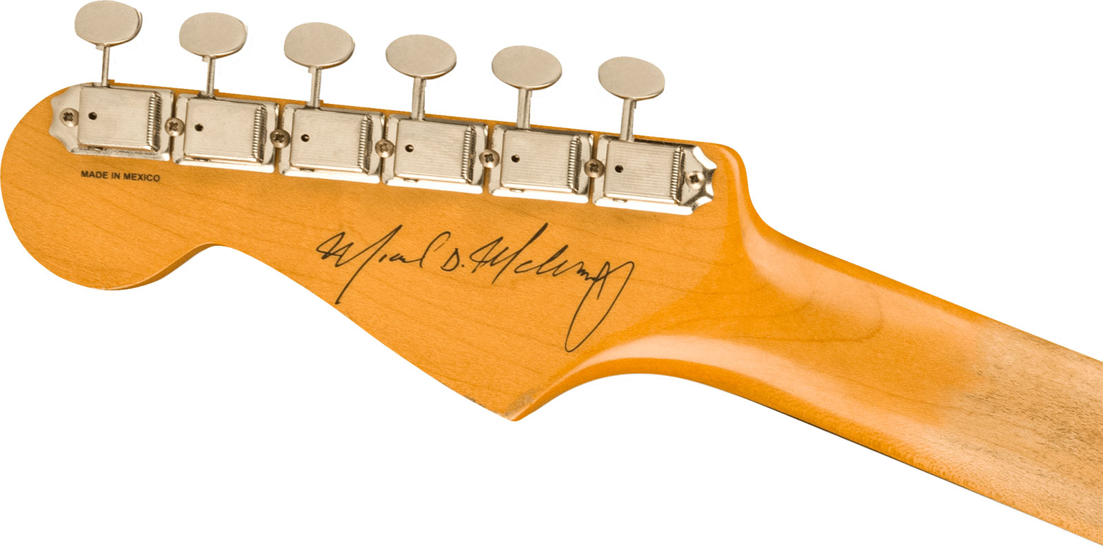 Fender Mike Mccready Strat Mex Signature 3s Trem Rw - Road Worn 3-color Sunburst - Guitare Électrique Signature - Variation 3