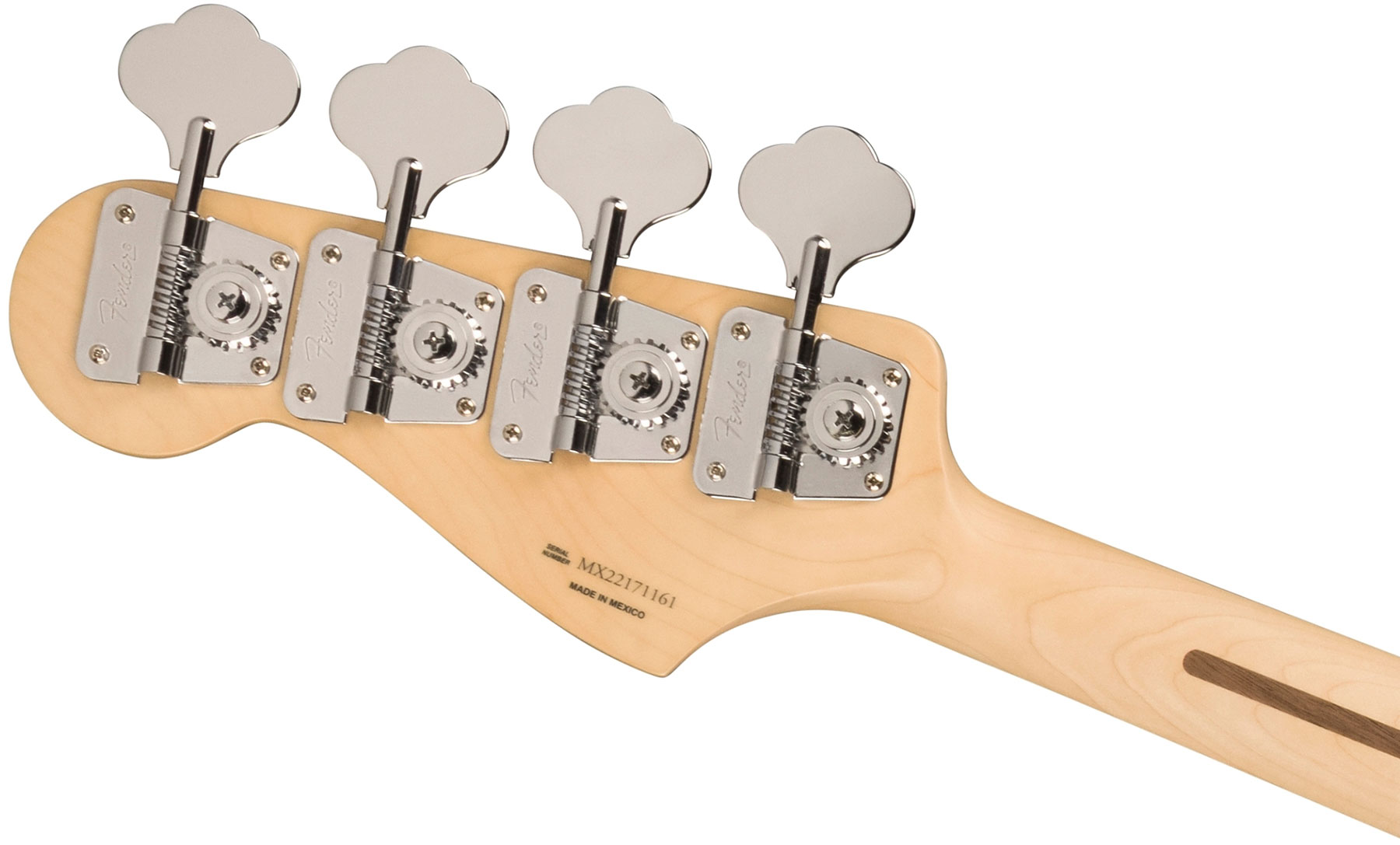Fender Mikey Way Jazz Bass Ltd Signature Mex Mn - Silver Sparkle - Basse Électrique Solid Body - Variation 4