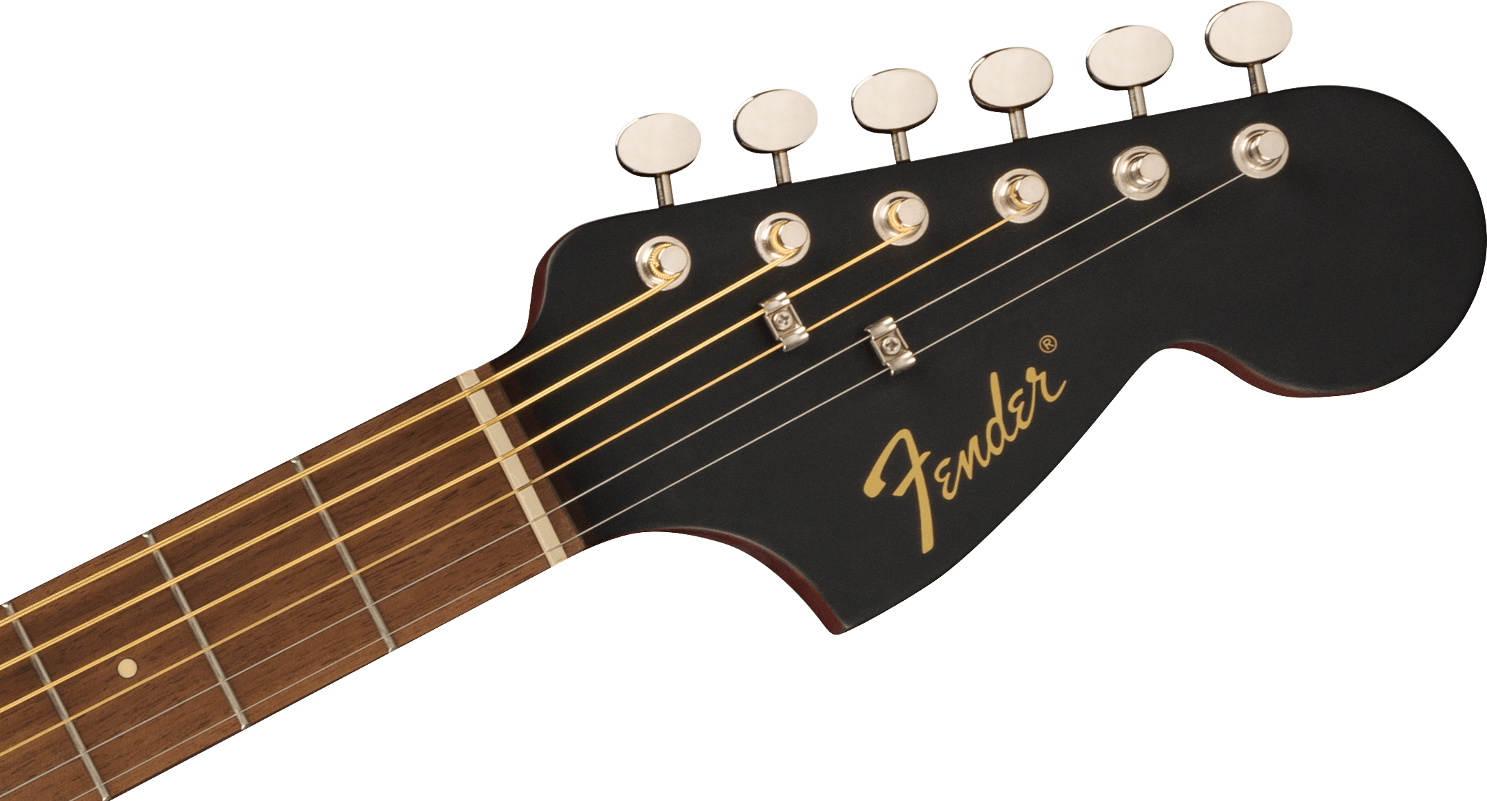 Fender Monterey Standard Sapelle Wal - Black Top - Guitare Acoustique - Variation 3