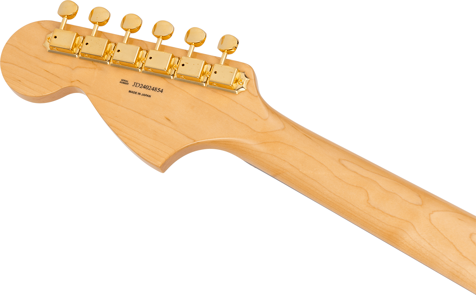 Fender Mustang 60s Traditional Mij Ltd Jap Shsc 2s Trem Rw - White Pearl - Guitare Électrique RÉtro Rock - Variation 4