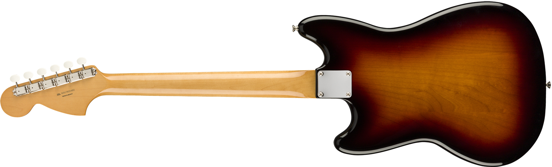 Fender Mustang 60s Vintera Vintage Mex Pf - 3-color Sunburst - Guitare Électrique RÉtro Rock - Variation 1