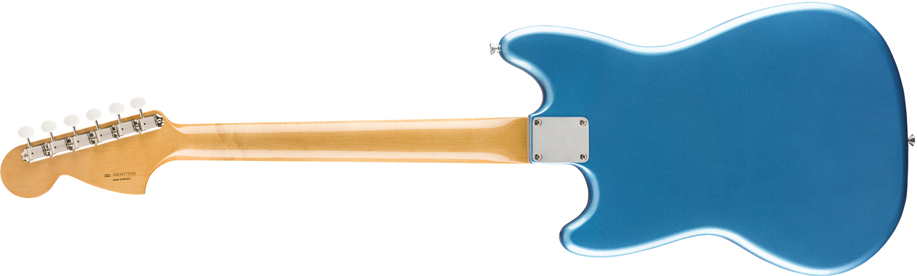 Fender Mustang 60s Vintera Vintage Mex Pf - Lake Placid Blue - Guitare Électrique RÉtro Rock - Variation 1