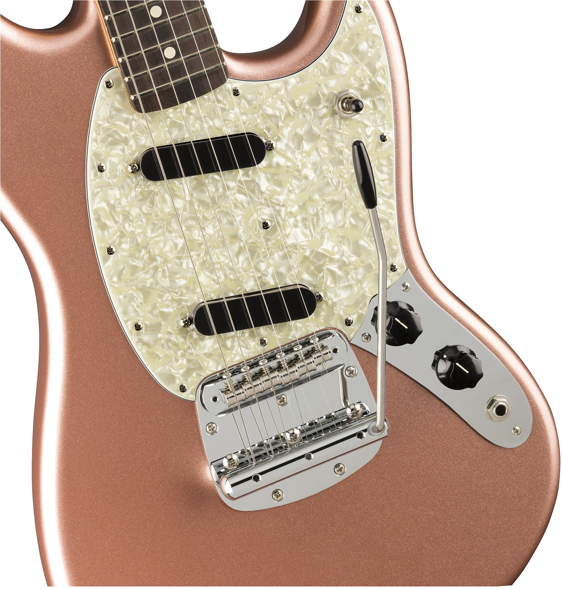 Fender Mustang American Performer Usa Ss Rw - Penny - Guitare Électrique Double Cut - Variation 2