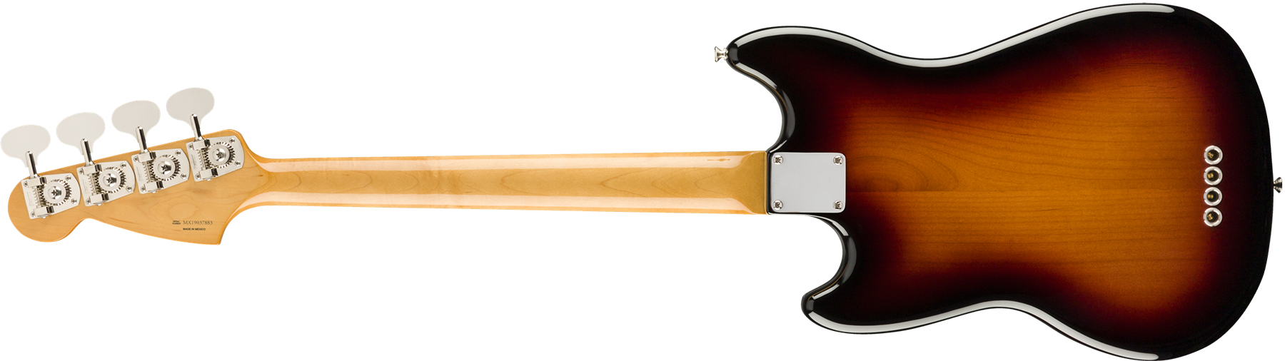 Fender Mustang Bass 60s Vintera Vintage Mex Pf - 3-color Sunburst - Basse Électrique Enfants - Variation 1