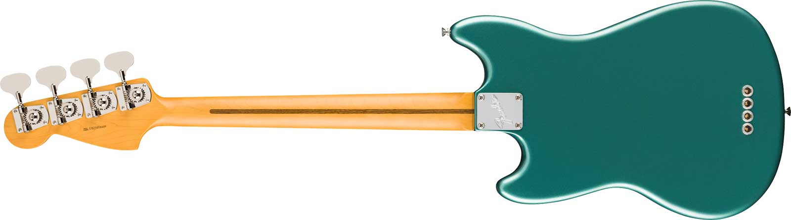 Fender Mustang Bass Classic American Pro Usa Shsc Rw - Faded Sherwood Green Metallic - Basse Électrique Solid Body - Variation 1