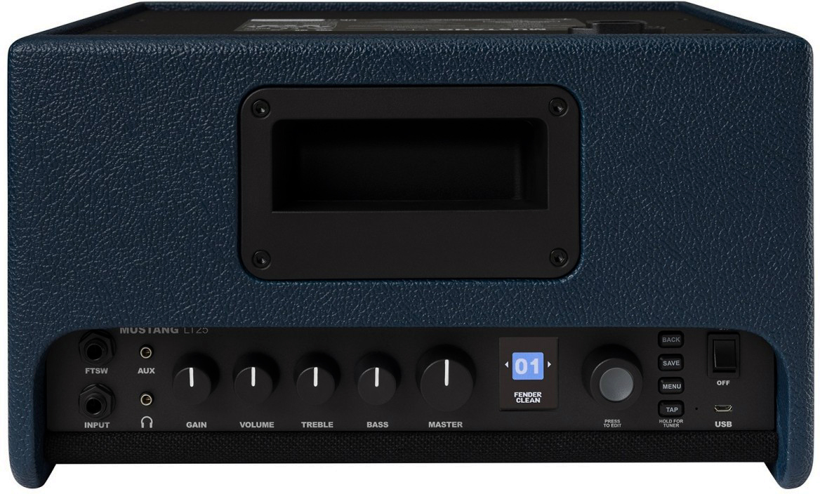 Fender Mustang Lt25 Ltd 25w 1x8 Navy Blue - Ampli Guitare Électrique Combo - Variation 2