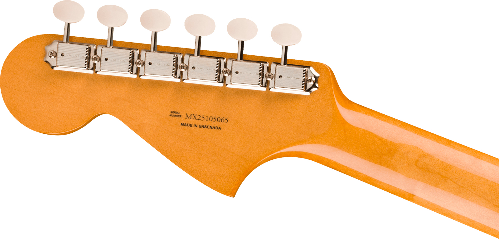 Fender Mustang Mid 60s Vintera 3 Mex Shsc 2s Trem Rw - Dakota Red - Guitare Électrique RÉtro Rock - Variation 3