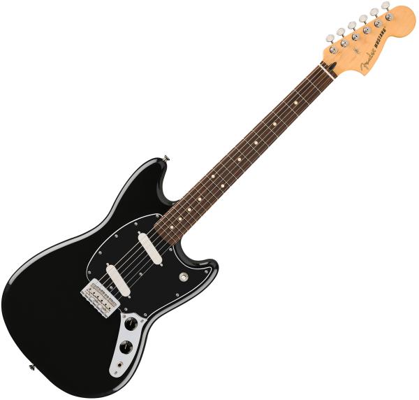 Fender Player II Mustang (MEX, RW) - black Retro rock