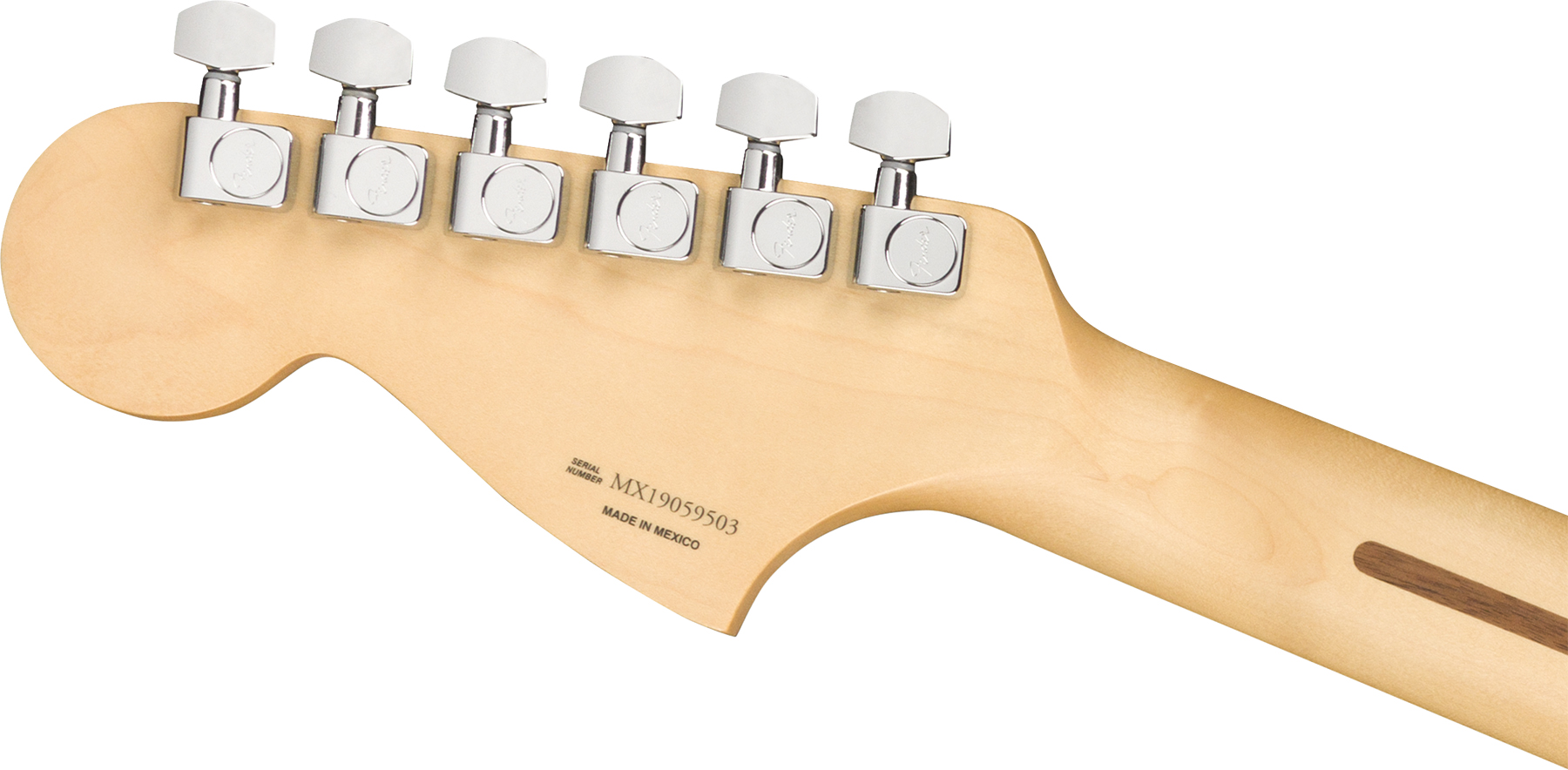 Fender Mustang Player Mex Ht Ss Mn - Surf Blue - Guitare Électrique RÉtro Rock - Variation 3