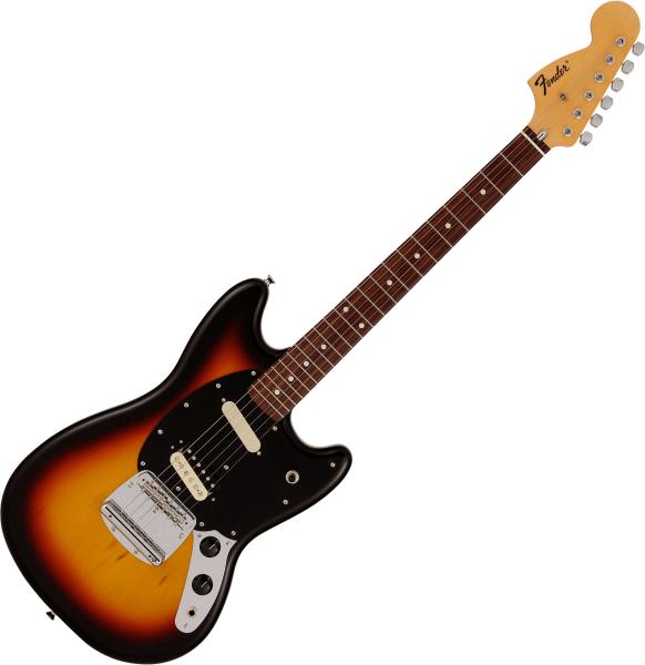 Guitare électrique solid body Fender Made in Japan Traditional Mustang Limited Run Reverse Head - 3-color sunburst