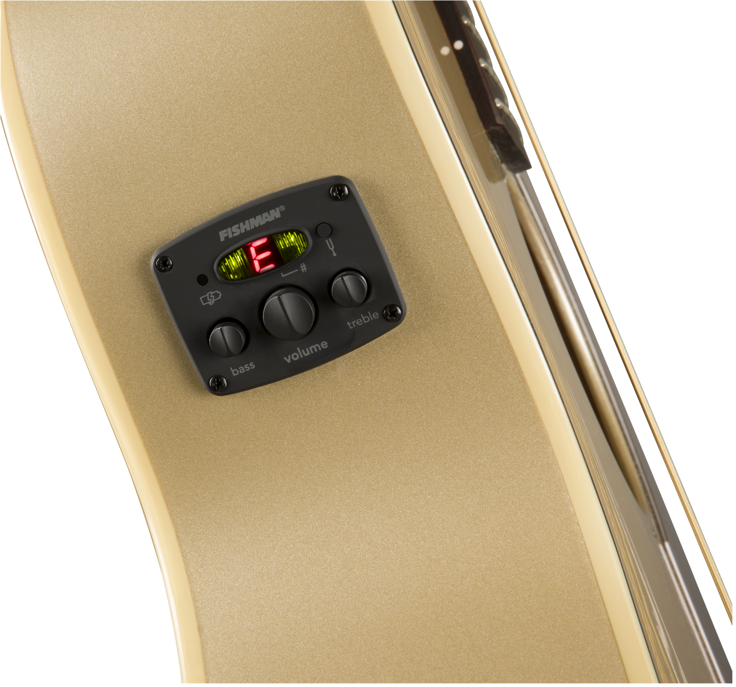 Fender Newporter Player Auditorium Cw Epicea Acajou Wal - Champagne - Guitare Electro Acoustique - Variation 4