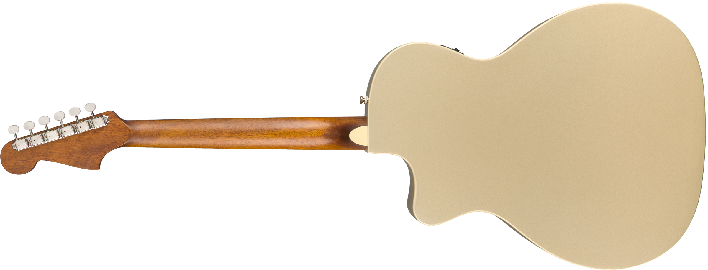 Fender Newporter Player Auditorium Cw Epicea Acajou Wal - Champagne - Guitare Electro Acoustique - Variation 7