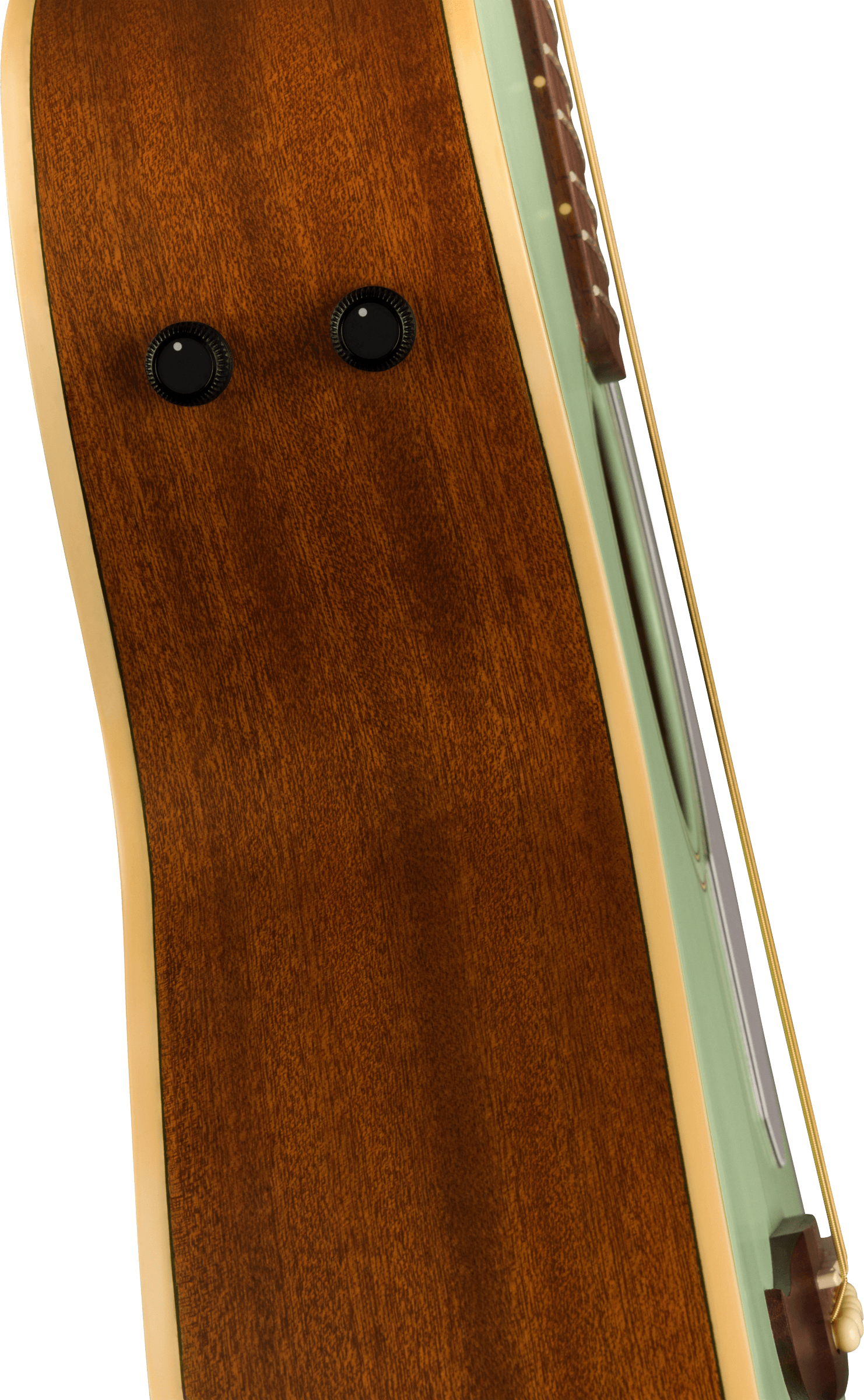 Fender Newport Player Cw Epicea Sapelle - Surf Green - Guitare Electro Acoustique - Variation 4