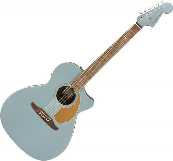 Fender Newporter Player 2019 - ice blue satin Electro acoustic guitar