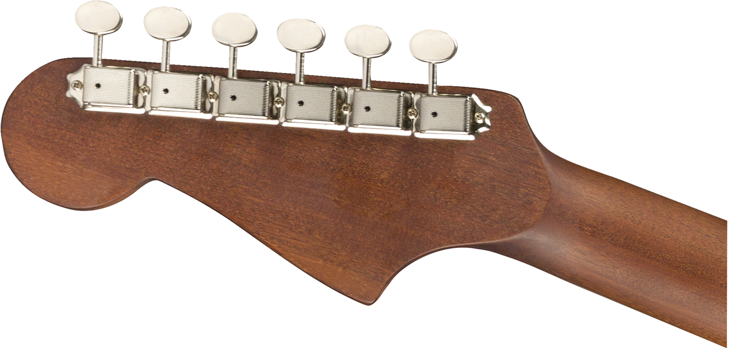 Fender Newporter Player Auditorium Cw Epicea Acajou Wal - Olive Satin - Guitare Electro Acoustique - Variation 4