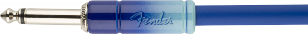 Câble Fender Ombré Instrument Cable, Straight/Straight, 10ft - Belair Blue