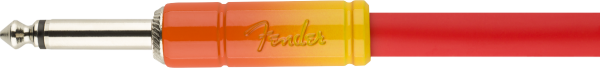 Câble Fender Ombré Instrument Cable, Straight/Straight, 10ft - Tequila Sunrise