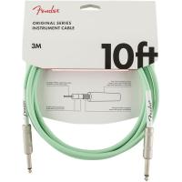 Original Instrument Cable, Straight, 10ft - Surf Green