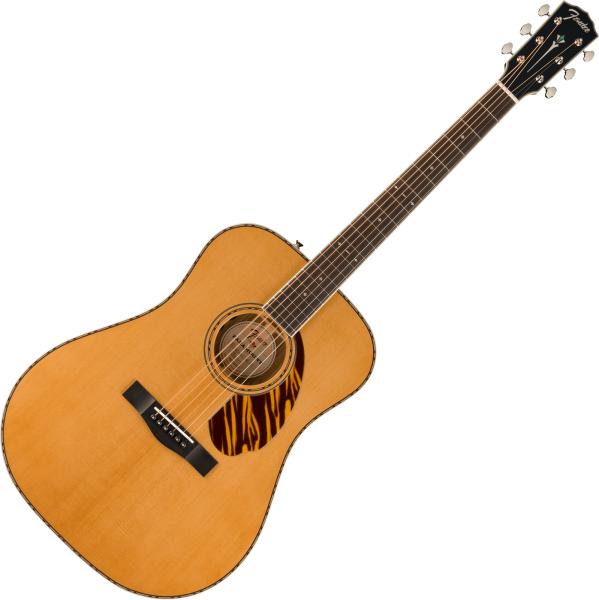 Fender Paramount FSR PD-220E - aged natural Folk guitar