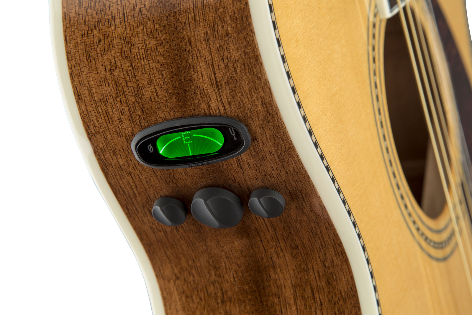 Fender Pm-3 Standard Paramount Triple-0 Cw Epicea Acajou 2017 - Natural - Guitare Electro Acoustique - Variation 3