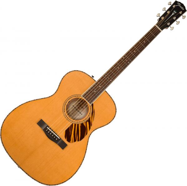 Fender PO-220E Orchestra Paramount - natural Folk guitar