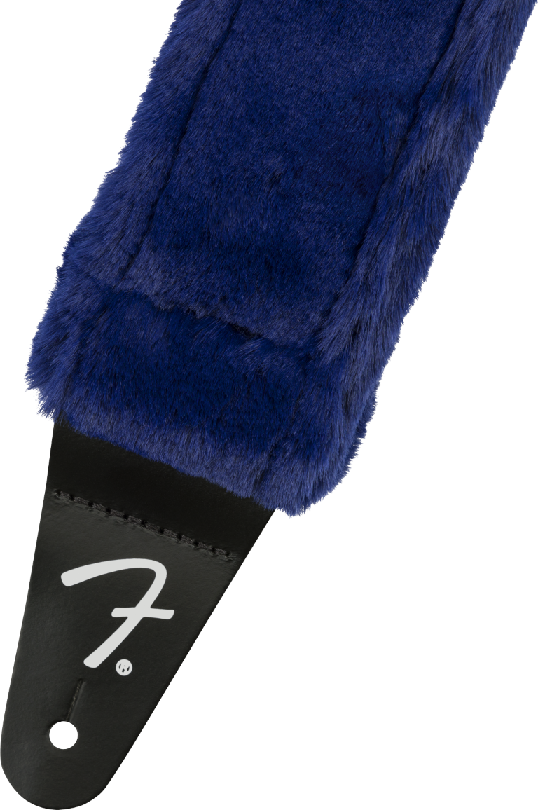 Fender Poodle Plush Strap Blue - Sangle Courroie - Variation 1