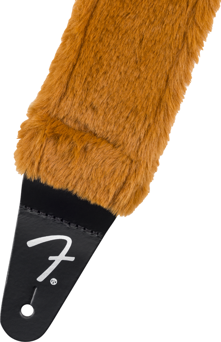 Fender Poodle Plush Strap Rust - Sangle Courroie - Variation 1