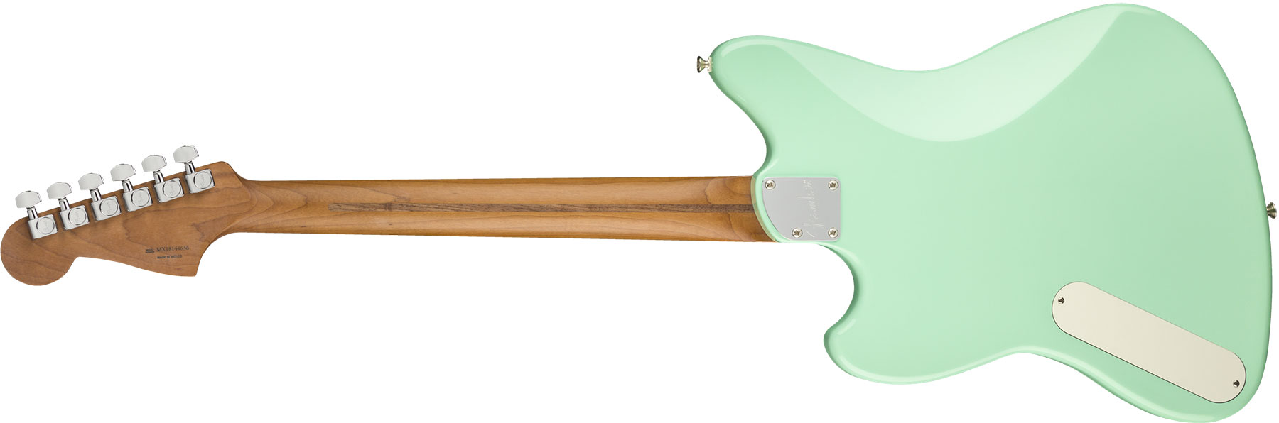 Fender Powercaster Alternate Reality Ltd Hp90 Ht Pf - Surf Green - Guitare Électrique RÉtro Rock - Variation 1