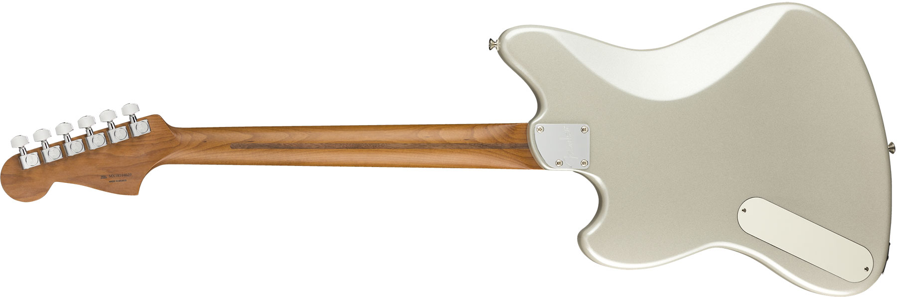 Fender Powercaster Alternate Reality Ltd Hp90 Ht Pf - White Opal - Guitare Électrique RÉtro Rock - Variation 1