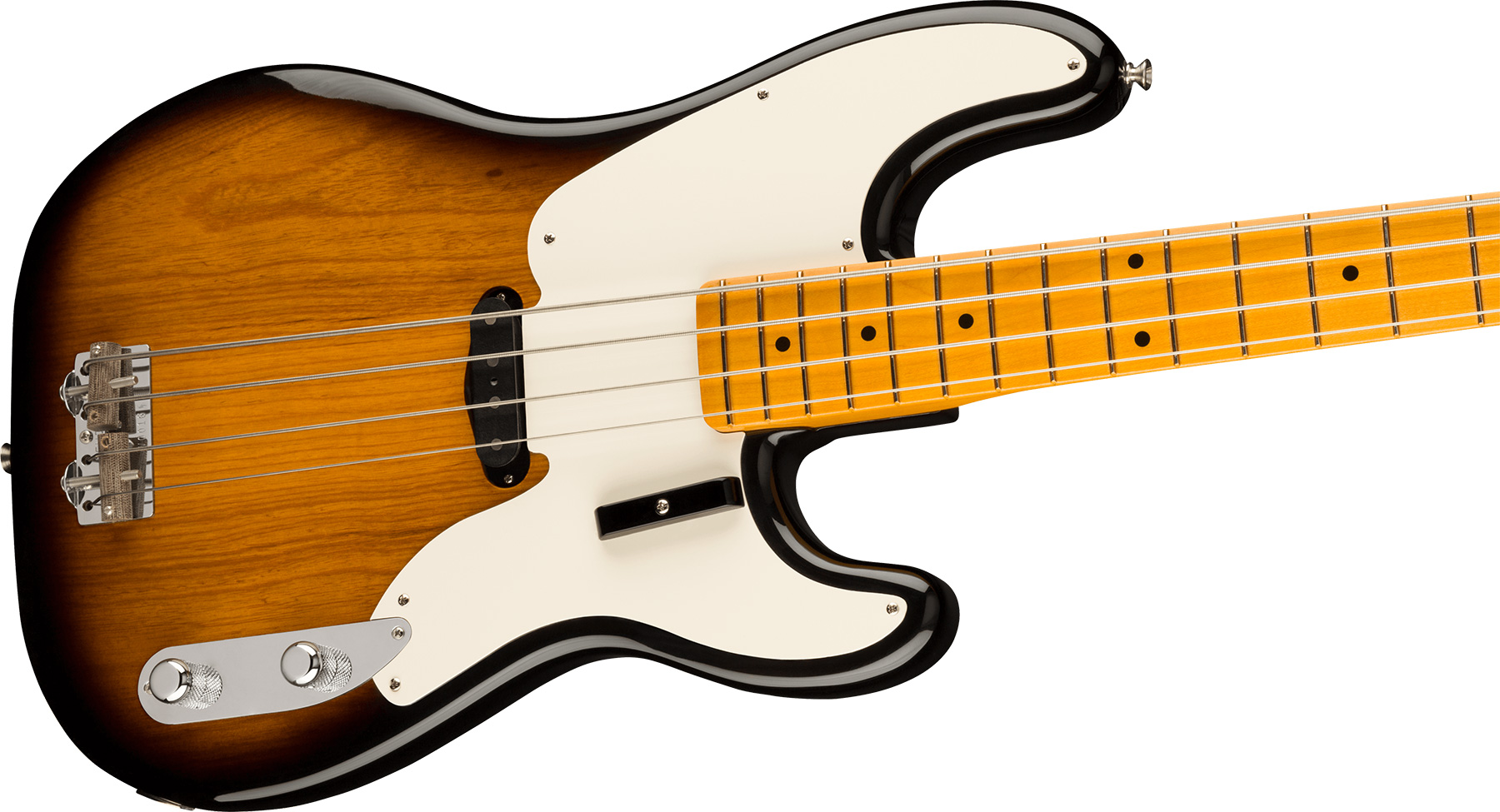 Fender Precision Bass 1954 American Vintage Ii Usa Mn - 2-color Sunburst - Basse Électrique Solid Body - Variation 2