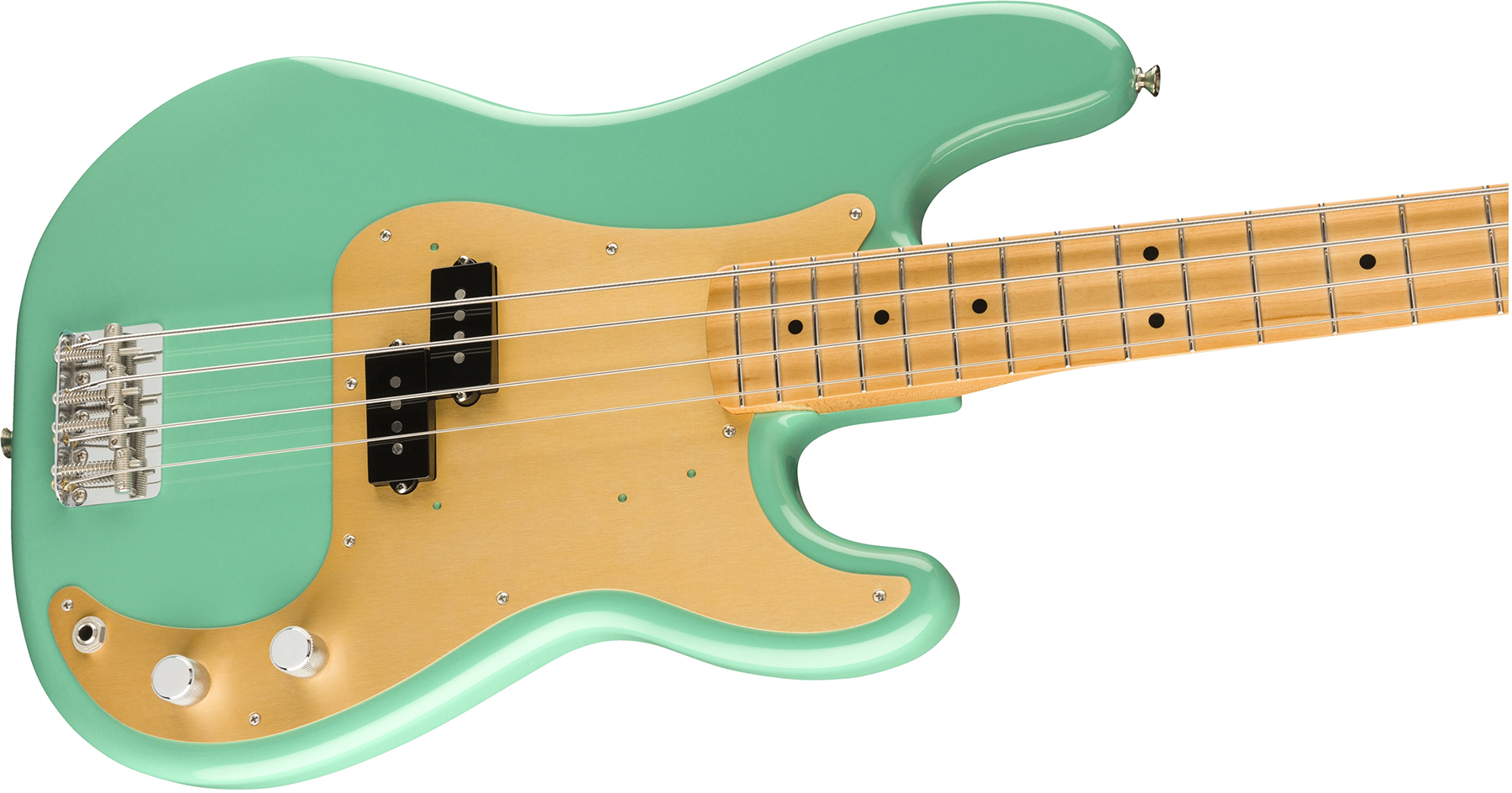 Fender Precision Bass 50s Vintera Vintage Mex Mn - Seafoam Green - Basse Électrique Solid Body - Variation 2